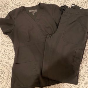 Black Grey’s Anatomy XS scrub set